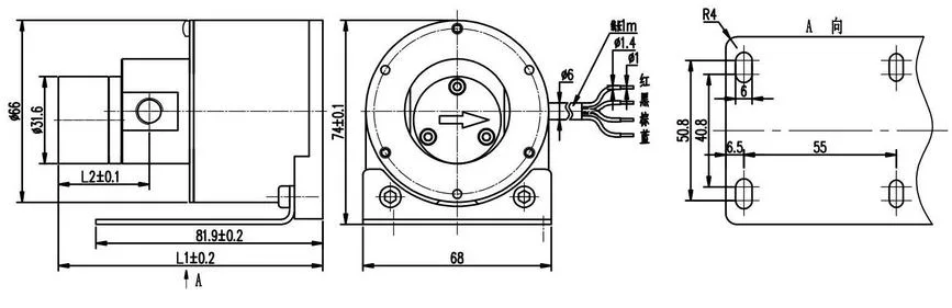 Micro Integrated Inkjet Printer Gear Pump I0.15t40W